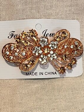 Beautifully Blinged Out Hair Clip